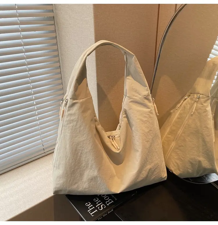 Women's Canvas Tote Bag Large Capacity Black 2025 — feature 13