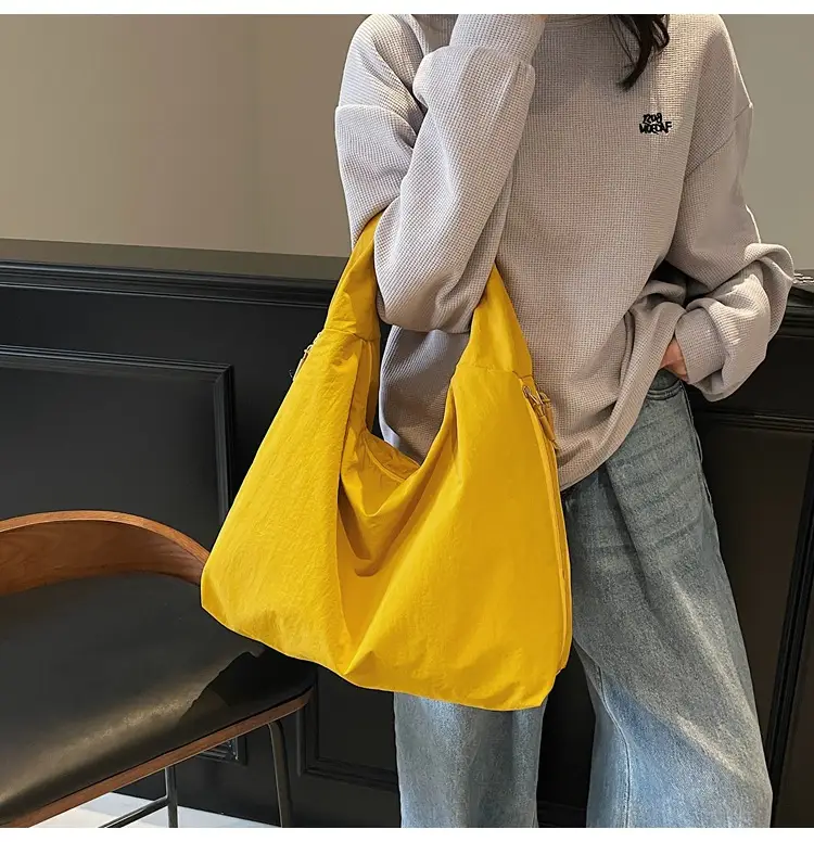 Women's Canvas Tote Bag Large Capacity Black 2025 — feature 29
