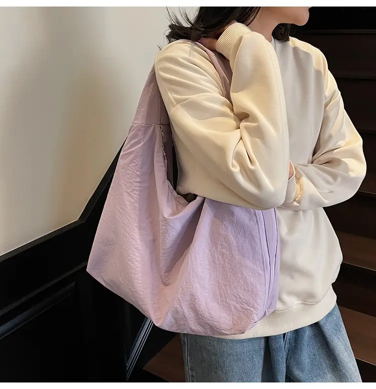 Women's Canvas Tote Bag Large Capacity Black 2025 — feature 33
