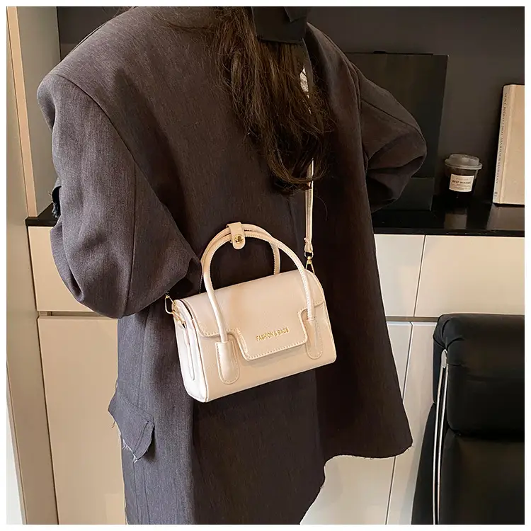 Trendy Minimalist White Shoulder Crossbody Bag for Women — feature 26
