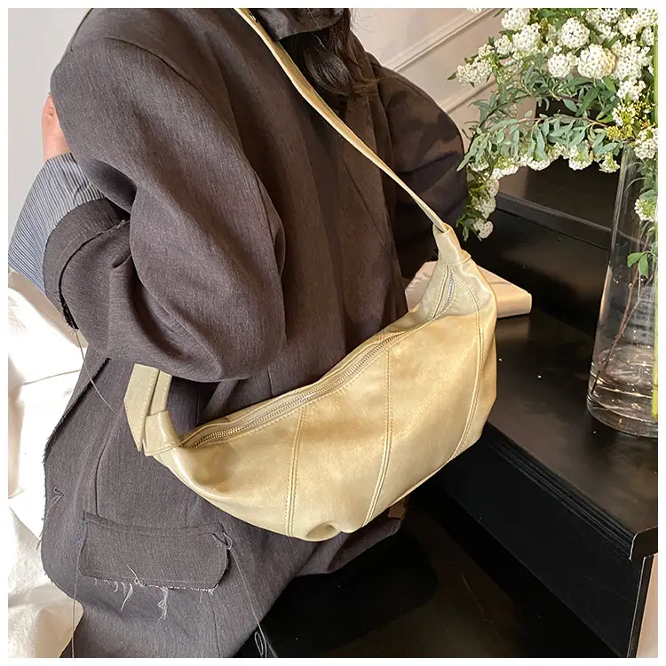 Women's Creamy Lazy Style Shoulder Crossbody Bag 2025 — feature 33