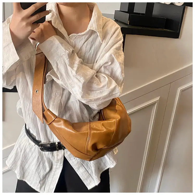 Women's Creamy Lazy Style Shoulder Crossbody Bag 2025 — feature 37