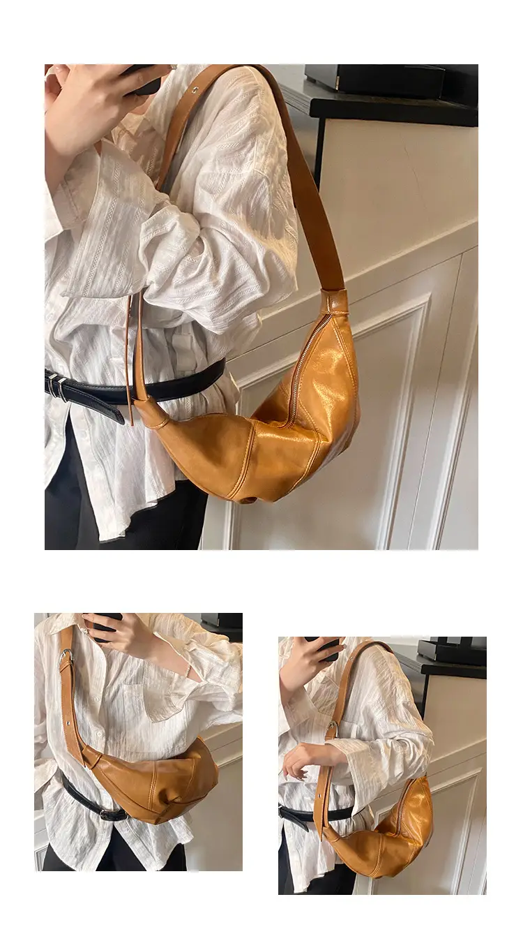 Women's Creamy Lazy Style Shoulder Crossbody Bag 2025 — feature 6