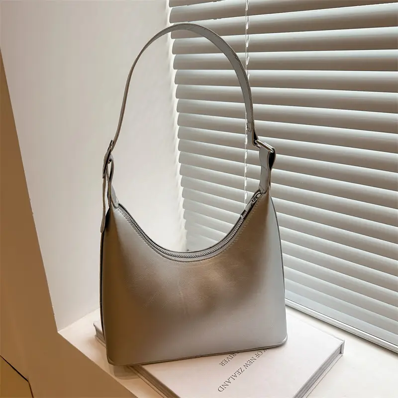 Brown Leather Shoulder Bag for Women 2025 New Trend - Image 5