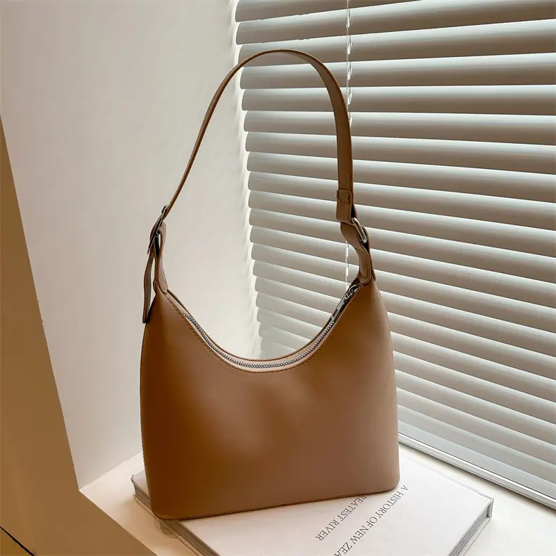 Brown Leather Shoulder Bag for Women 2025 New Trend - Image 7