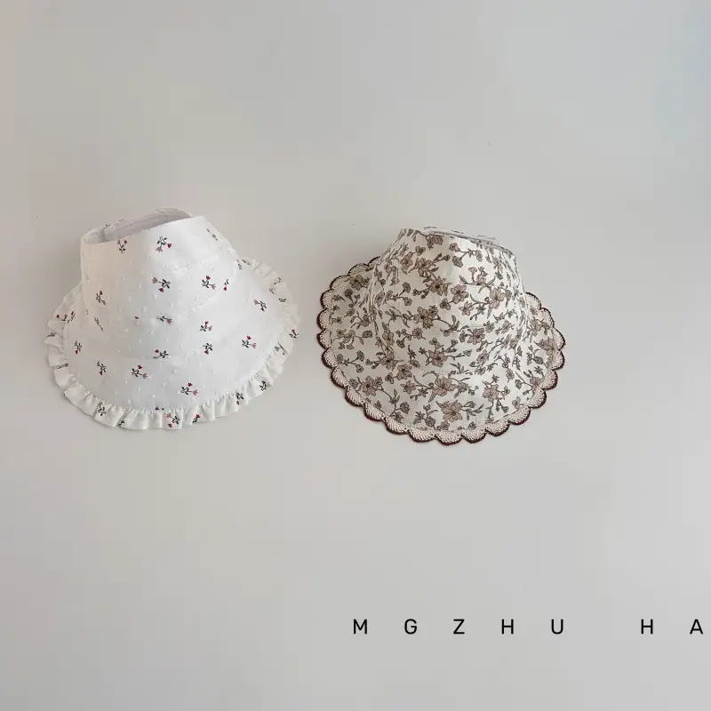 Baby Sun Hat Anti-UV Large Brim Ponytail Cap — feature 11