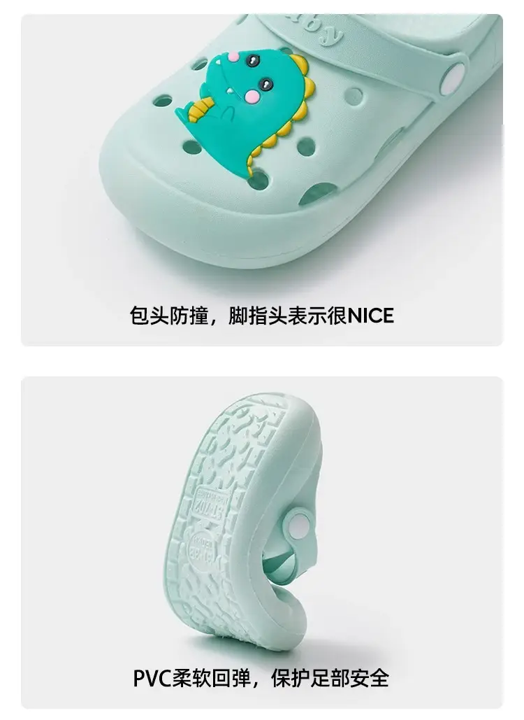 Jing Qi Strawberry Cat Pink Sandals for Girls Boys — feature 11