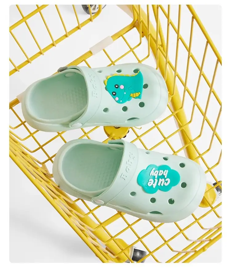 Jing Qi Strawberry Cat Pink Sandals for Girls Boys — feature 17