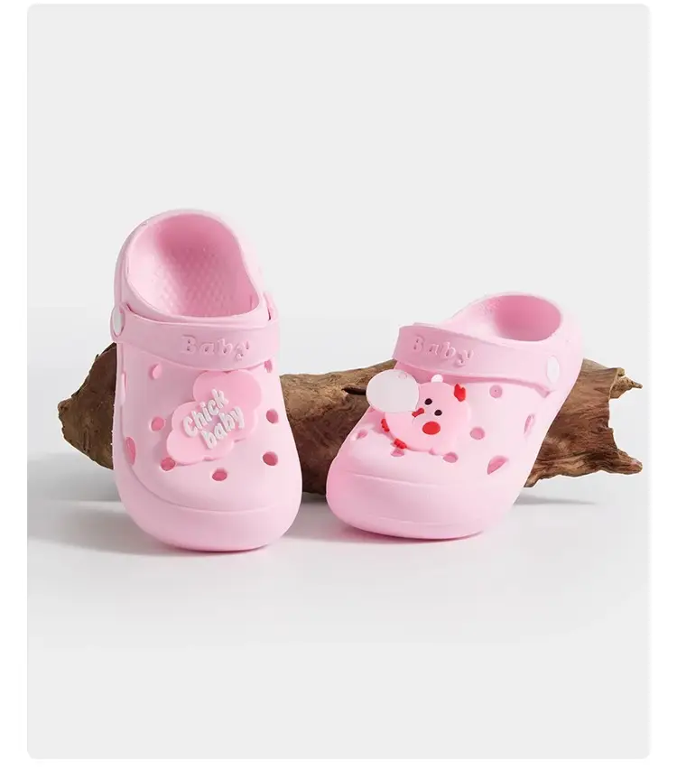 Jing Qi Strawberry Cat Pink Sandals for Girls Boys — feature 21