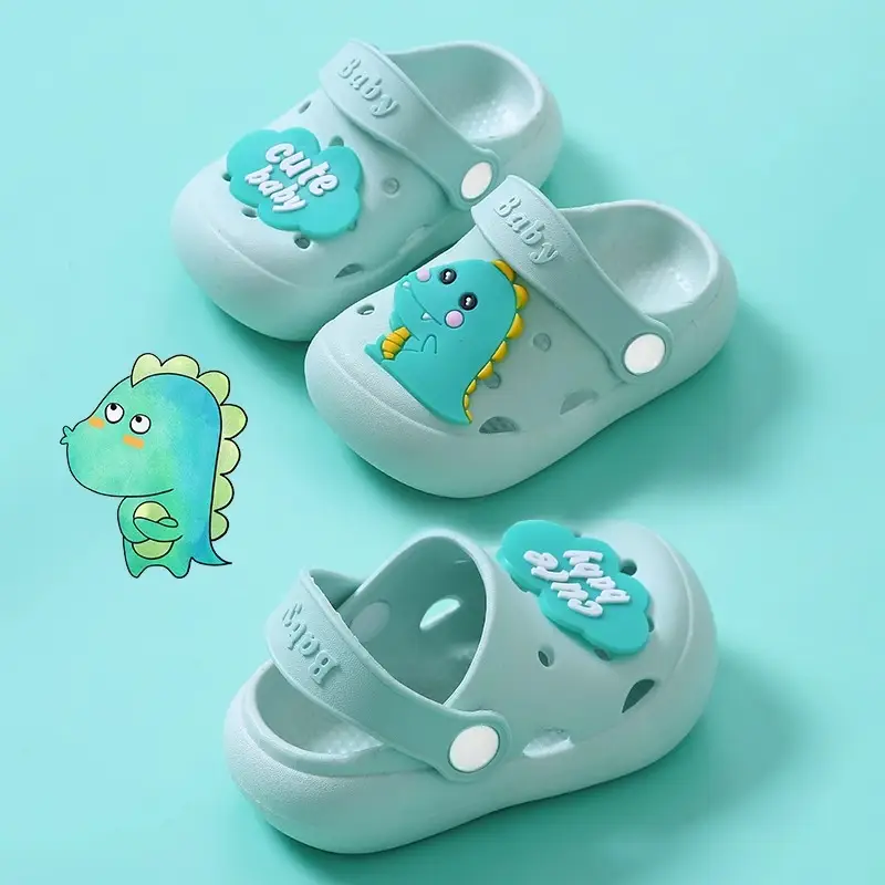 Jing Qi Strawberry Cat Pink Sandals for Girls Boys
