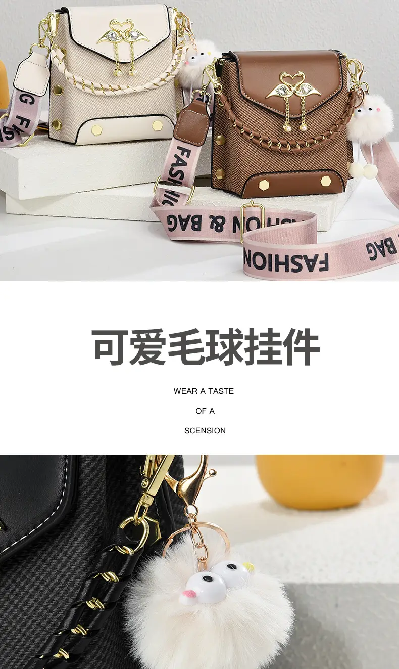 Black Textured Crossbody Bag for Women 2025 — feature 4