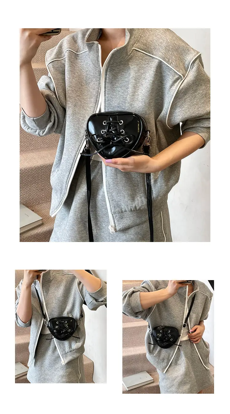 Heart Shaped Red Crossbody Bag for Women — feature 10