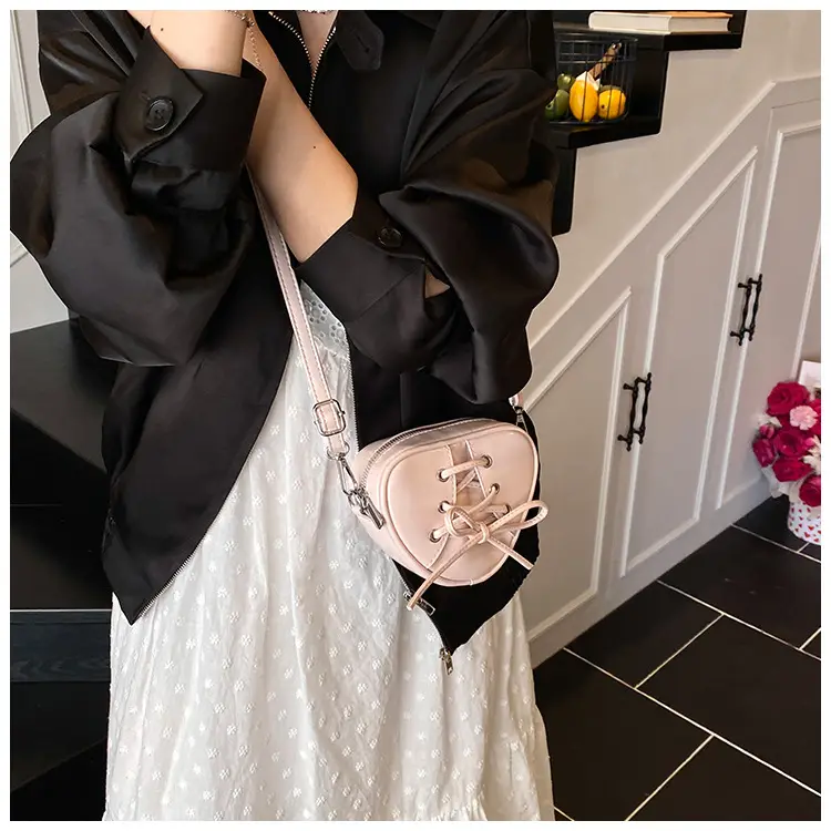 Heart Shaped Red Crossbody Bag for Women — feature 24