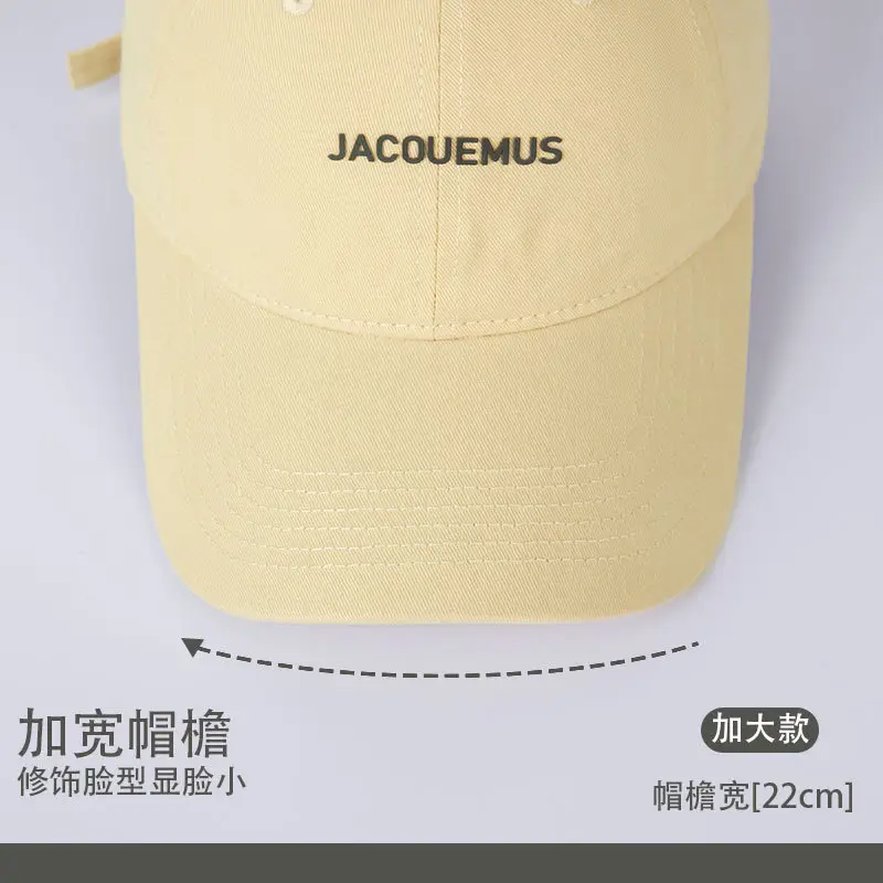 Navy Blue Soft Top Cap Women Summer Korean Style Baseball Cap - Image 14