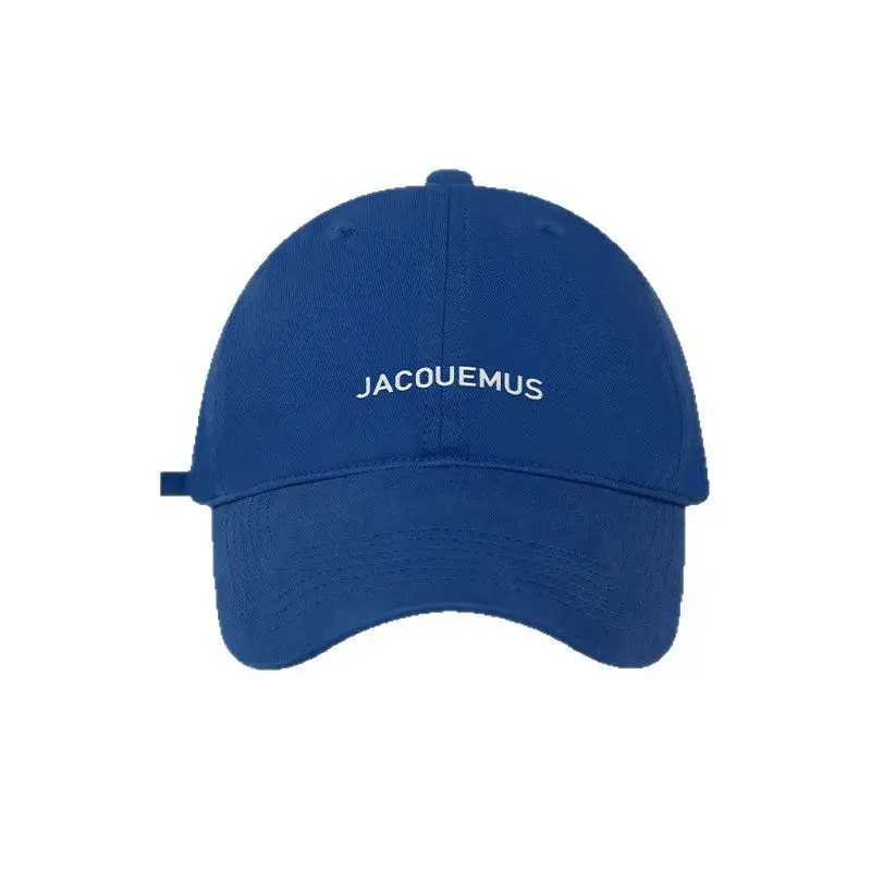 Navy Blue Soft Top Cap Women Summer Korean Style Baseball Cap - Image 16