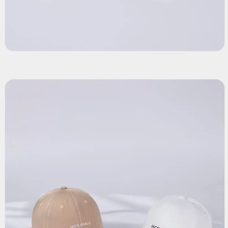 Navy Blue Soft Top Cap Women Summer Korean Style Baseball Cap — feature 22