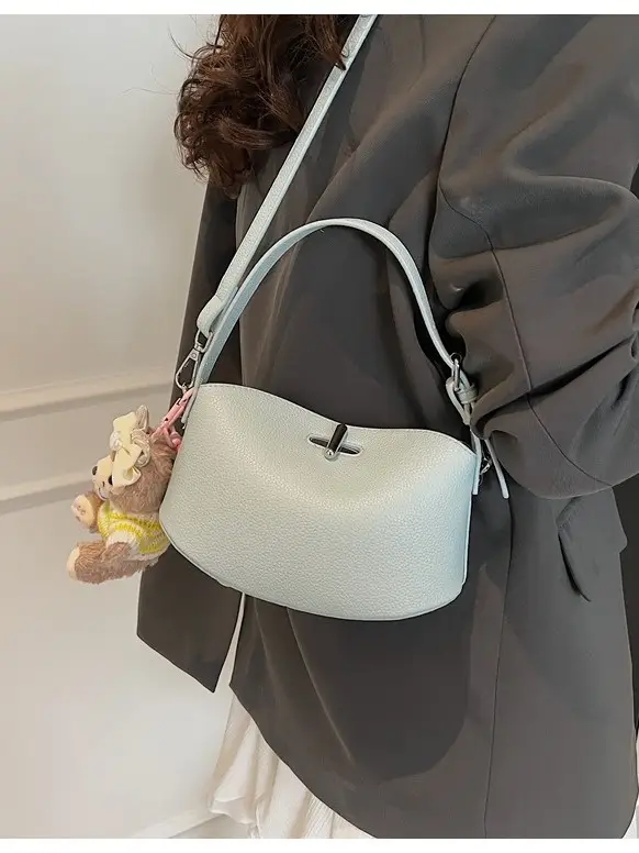 Black Crossbody Bag for Women Spring Summer 2025 - Image 8