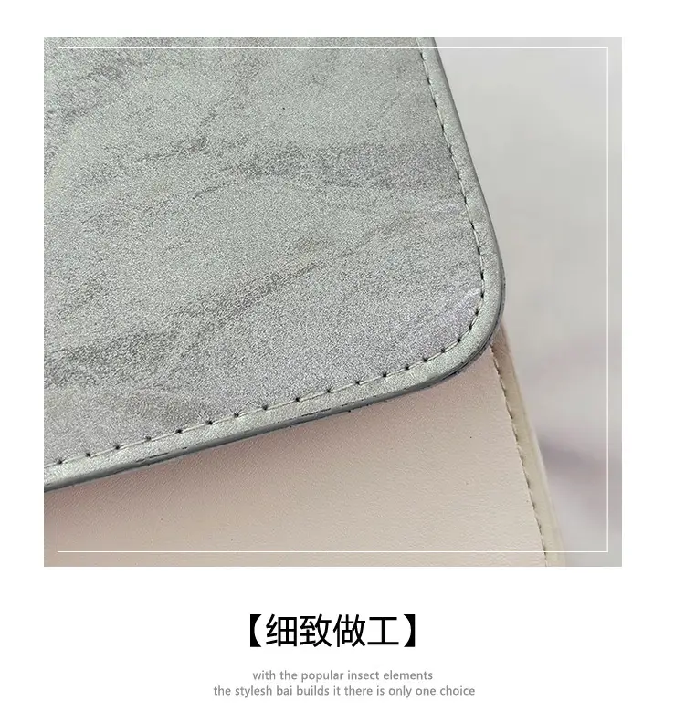 Korean Style Pink White Spliced Shoulder Bag 2025 — feature 8