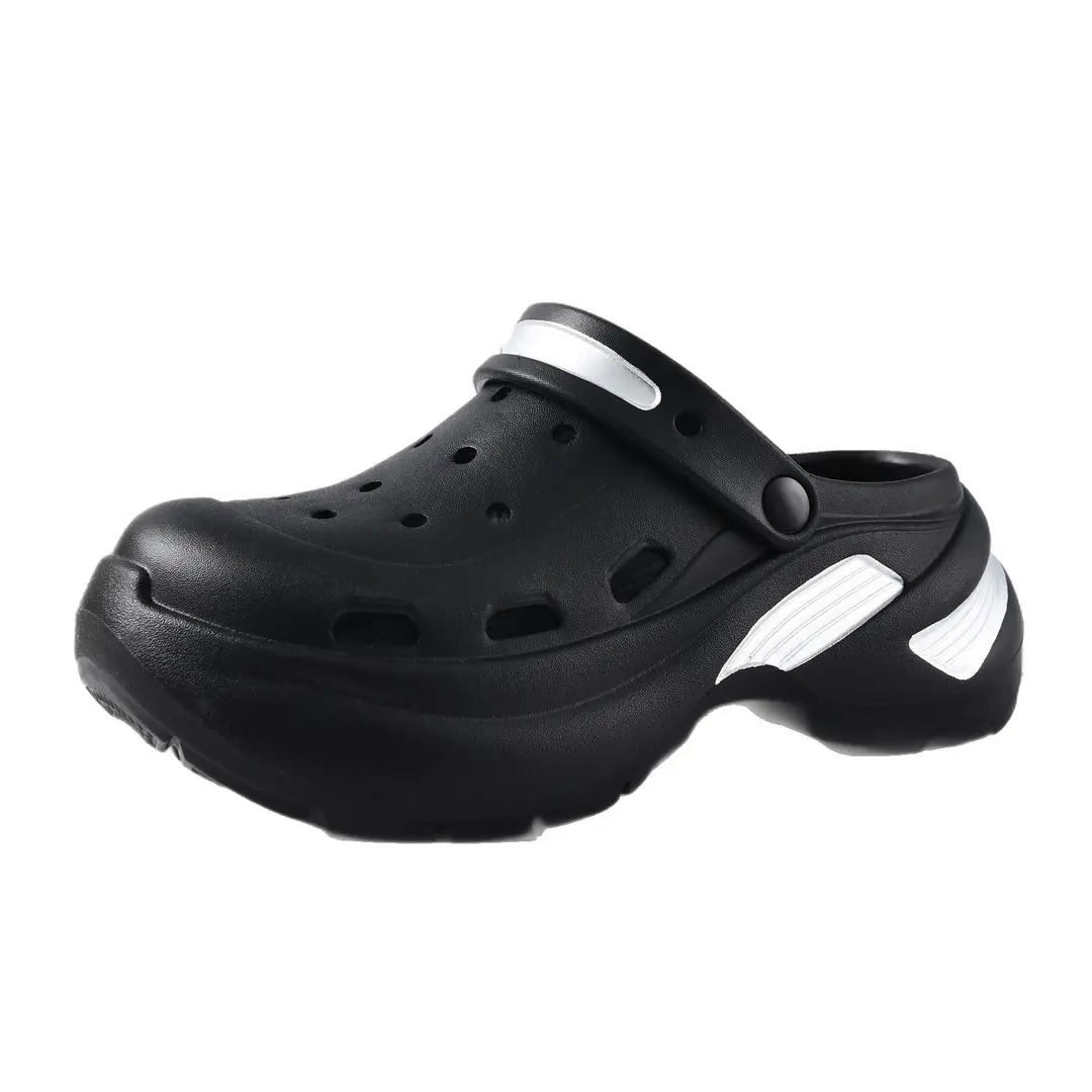 Tide Cool Sports Style Thick Bottom Cave Shoes Women's Summer Outdoor Couple Fashion Two-Wear 6CM Thick Bottom Sandals for Men and Women - Image 8