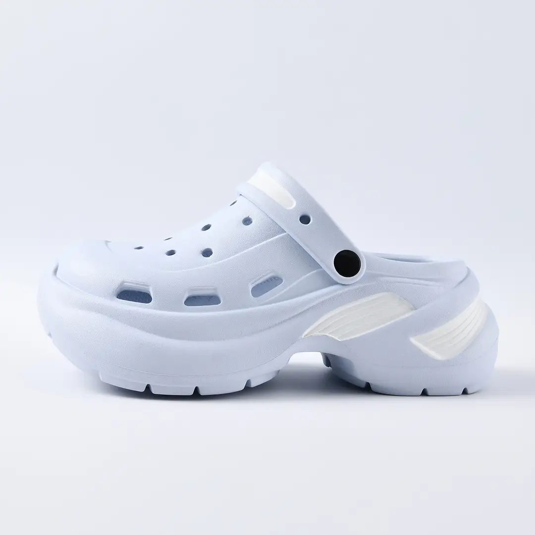 Tide Cool Sports Style Thick Bottom Cave Shoes Women's Summer Outdoor Couple Fashion Two-Wear 6CM Thick Bottom Sandals for Men and Women - Image 3
