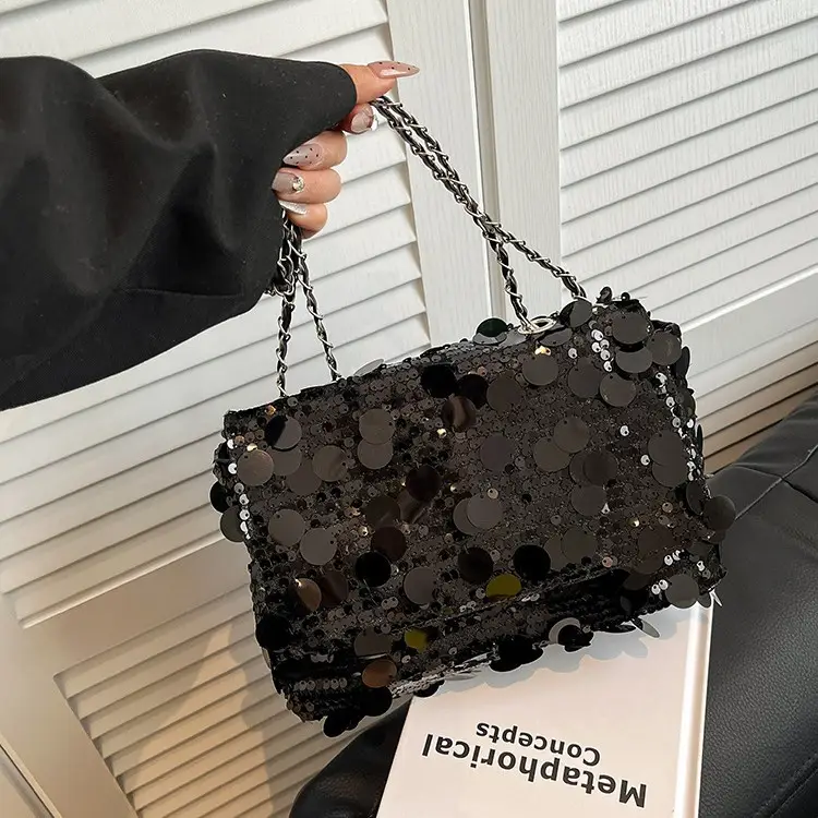 High-End Sequin Shoulder Bag for Women 2025 - Image 4