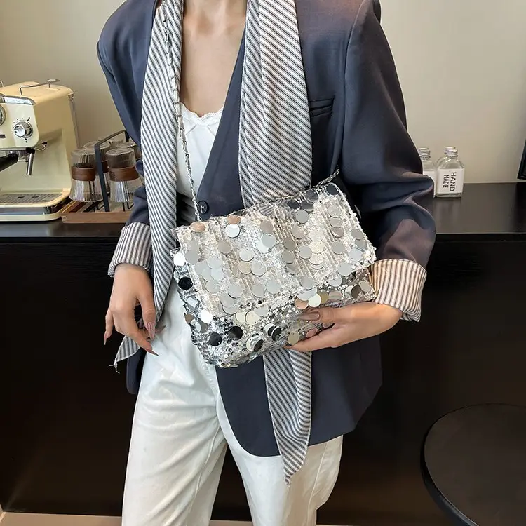 High-End Sequin Shoulder Bag for Women 2025 - Image 5