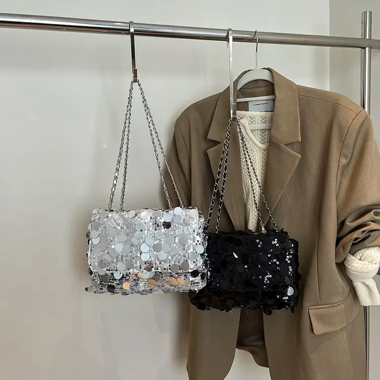 High-End Sequin Shoulder Bag for Women 2025 - Image 6