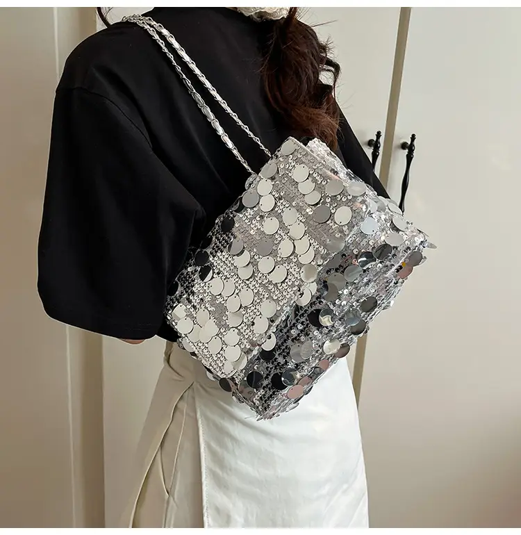 High-End Sequin Shoulder Bag for Women 2025 — feature 11