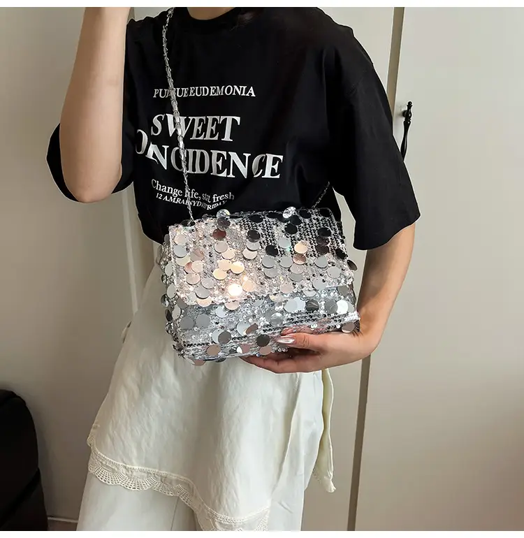 High-End Sequin Shoulder Bag for Women 2025 — feature 13
