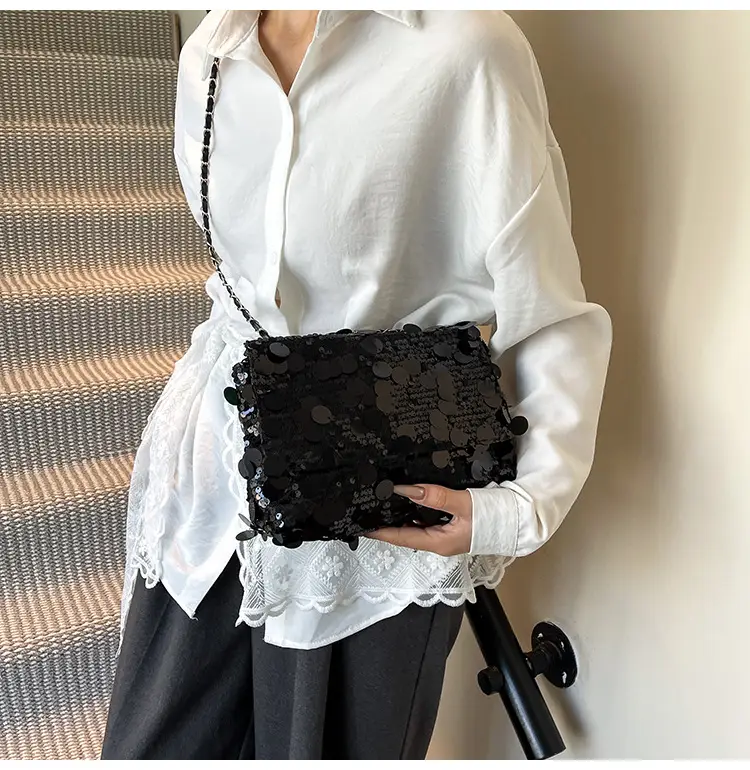 High-End Sequin Shoulder Bag for Women 2025 — feature 14