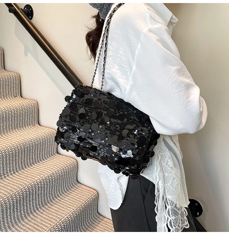 High-End Sequin Shoulder Bag for Women 2025 — feature 17