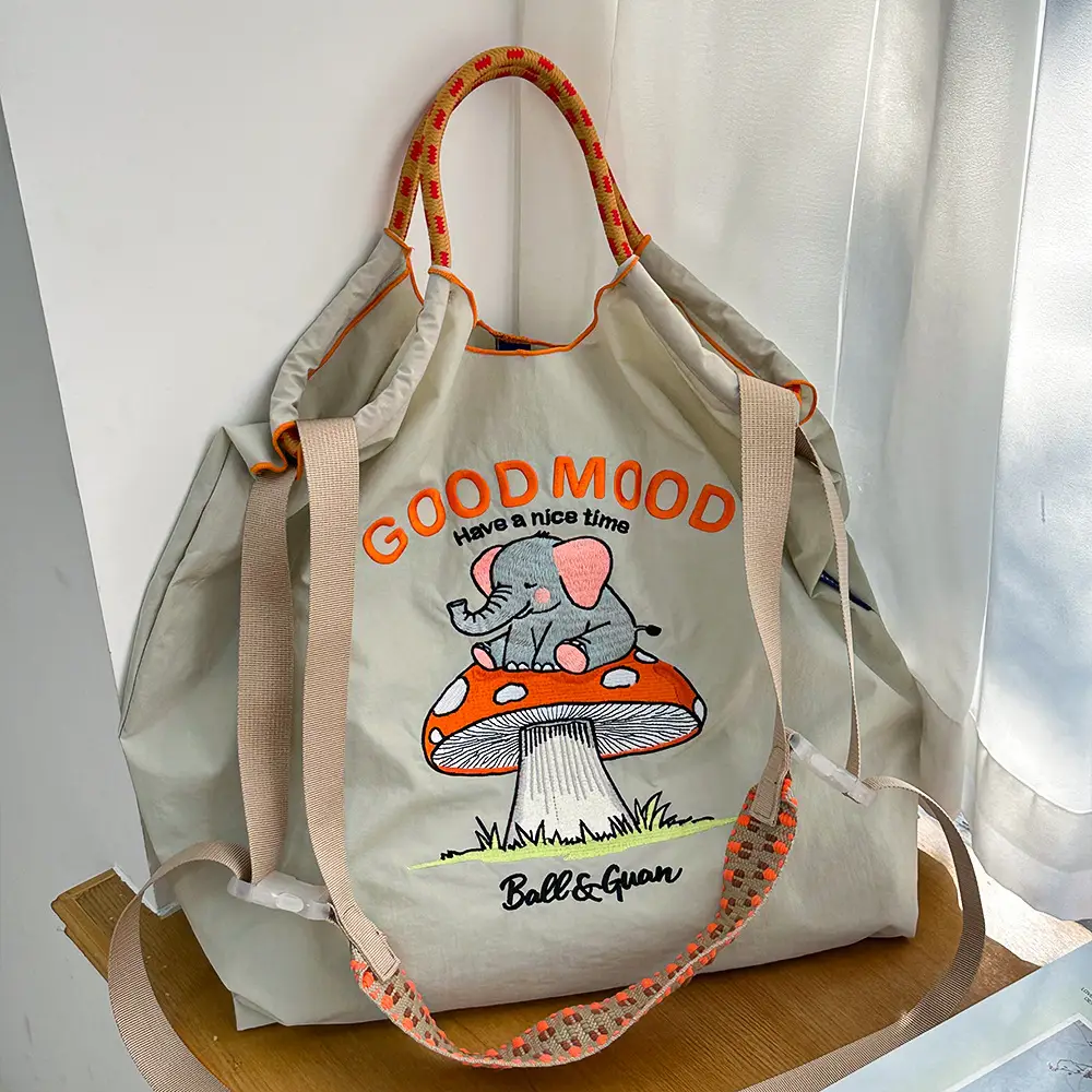 Women Embroidered Canvas Shoulder Bag with Crossbody Strap — feature 18