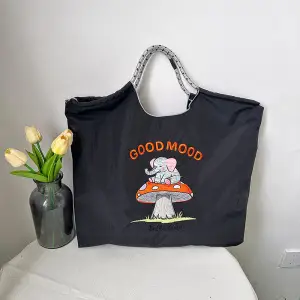 Women Embroidered Canvas Shoulder Bag with Crossbody Strap - Image 14