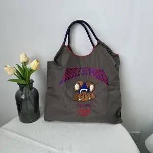 Women Embroidered Canvas Shoulder Bag with Crossbody Strap - Image 40