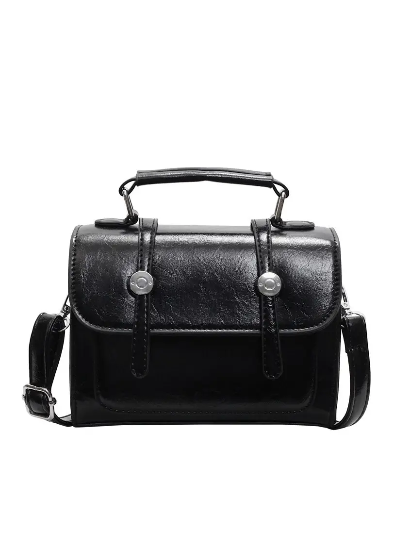 Women's Silver Leather Shoulder Crossbody Bag 2025 - Image 9