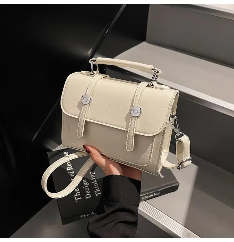 Women's Silver Leather Shoulder Crossbody Bag 2025 — feature 25