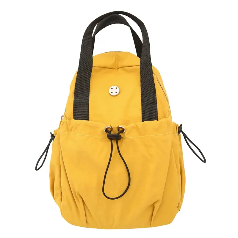 Men Lightweight Nylon Backpack Shoulder Crossbody Bag - Image 3