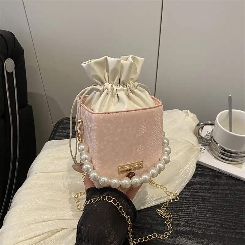 Women's Pearl Bucket Bags 2025 Summer Collection - Image 7