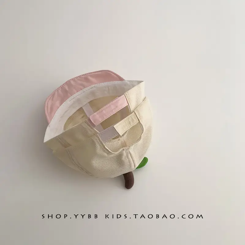 Baby Apple Shape Duck Tongue Hat for Girls