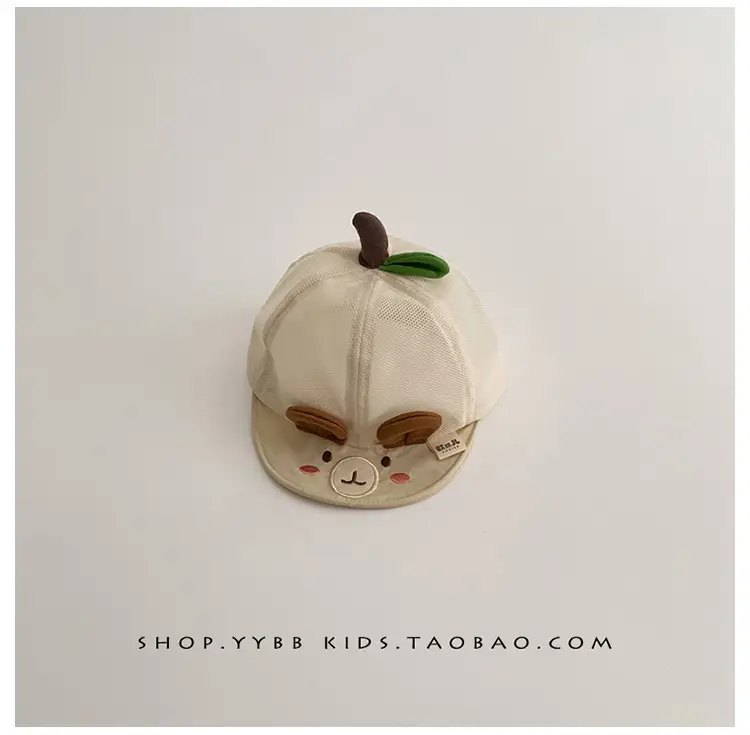 Baby Apple Shape Duck Tongue Hat for Girls — feature 12