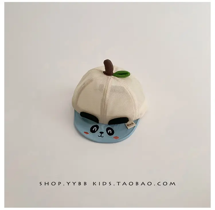 Baby Apple Shape Duck Tongue Hat for Girls — feature 14