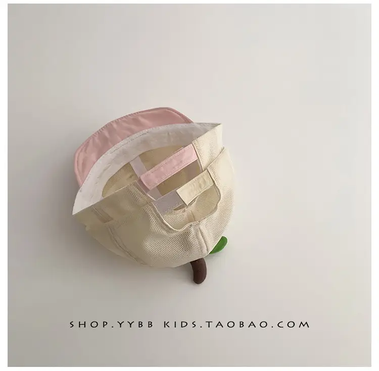 Baby Apple Shape Duck Tongue Hat for Girls — feature 9