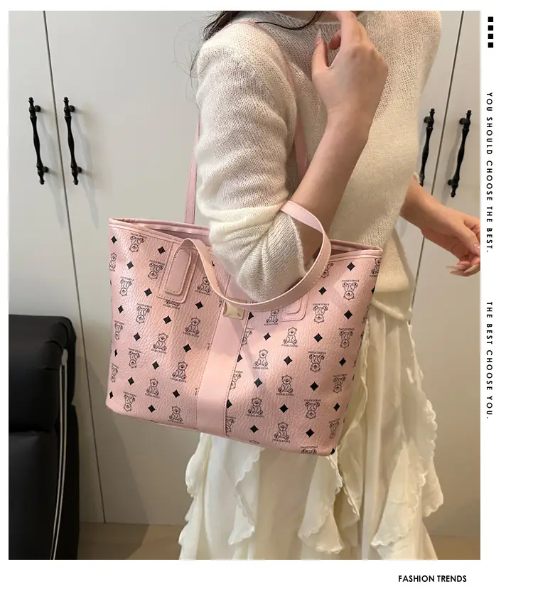 Women Retro Printed Shoulder Bag 2025 New Trend — feature 1