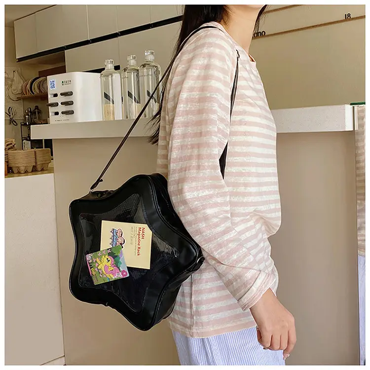 Star Shape Pink Shoulder Bag for Girls with Mobile Cover — feature 14