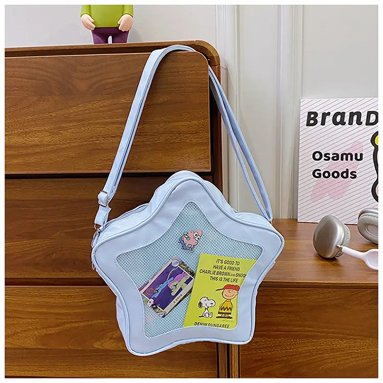 Star Shape Pink Shoulder Bag for Girls with Mobile Cover — feature 19