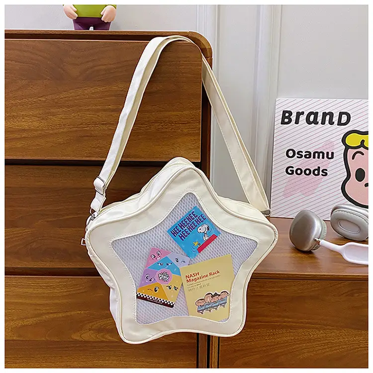Star Shape Pink Shoulder Bag for Girls with Mobile Cover — feature 22