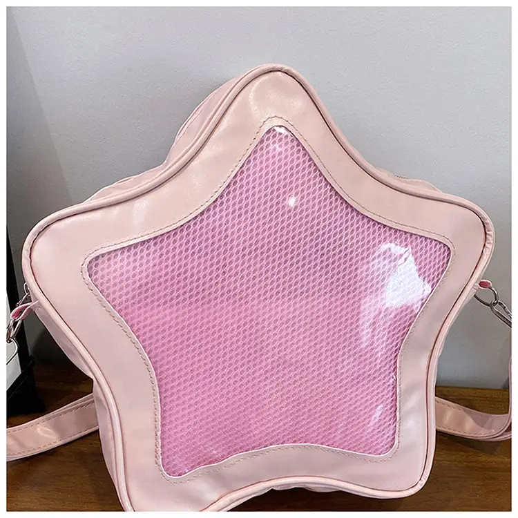 Star Shape Pink Shoulder Bag for Girls with Mobile Cover — feature 25