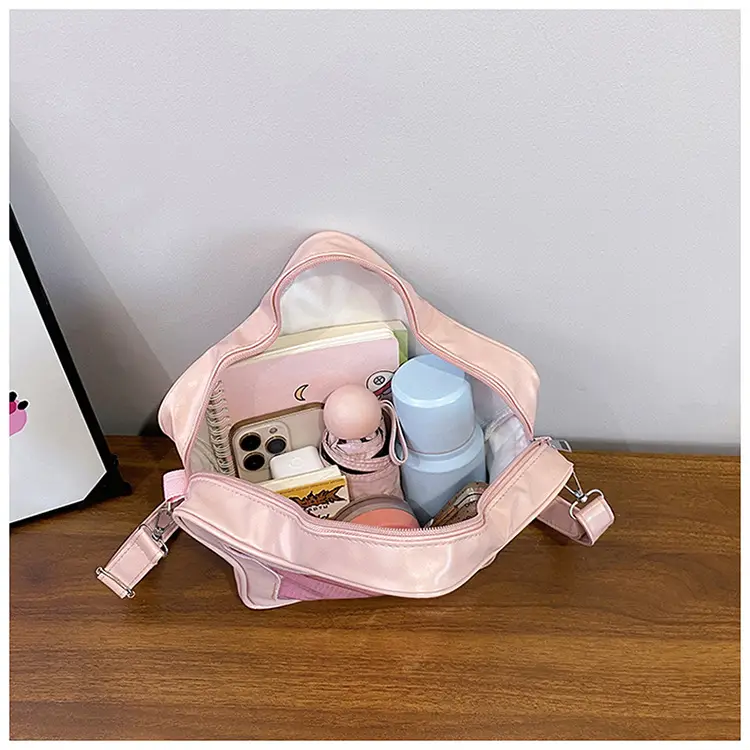 Star Shape Pink Shoulder Bag for Girls with Mobile Cover — feature 28