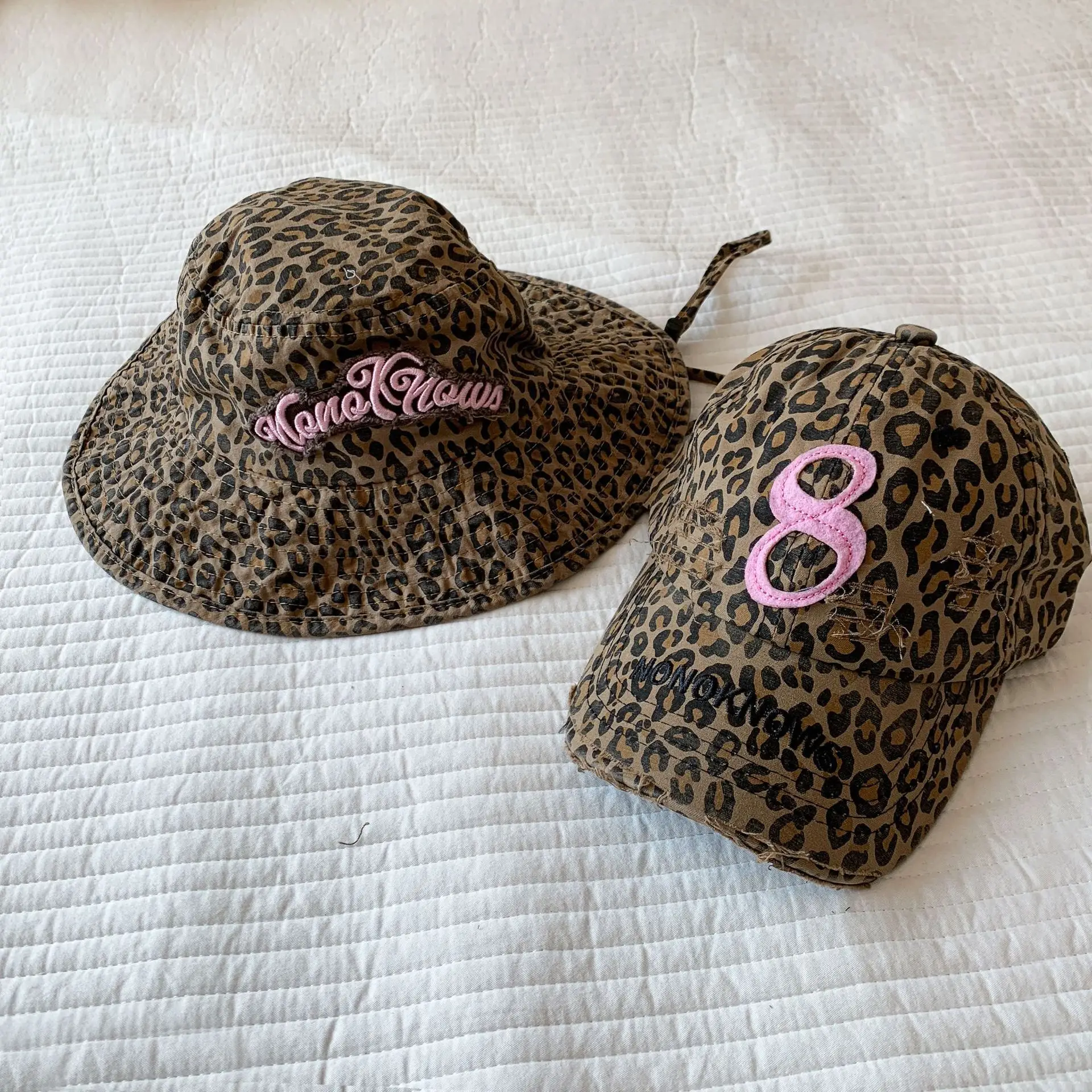 Girls Leopard Print Sun Hat 2025 — feature 4