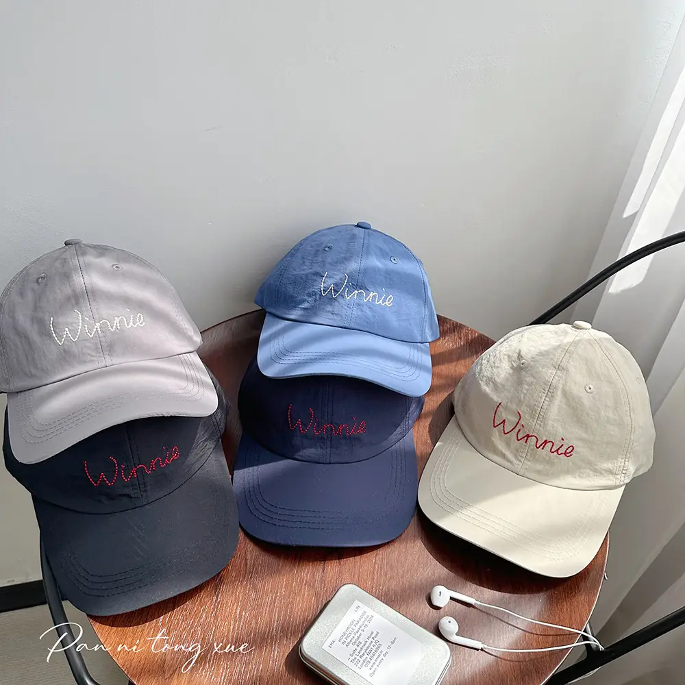 Men Blue Embroidered Cap Winnie Design - Image 10